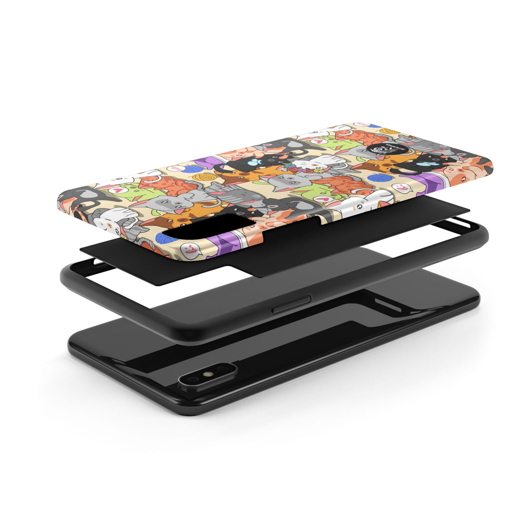Cats A Lot Tough Phone Case (For iPhone, Galaxy & More)
