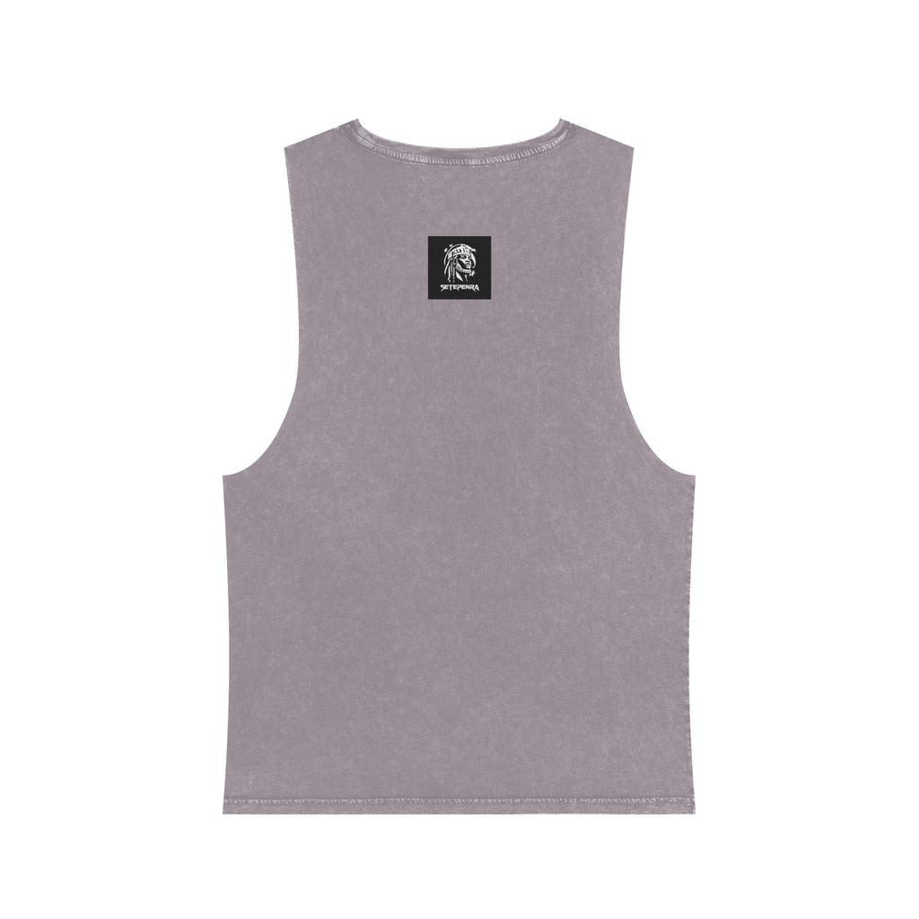 Astro Cosmo (V2.0) Unisex Stonewash Tank Top SETEPENRA Tank Top.
