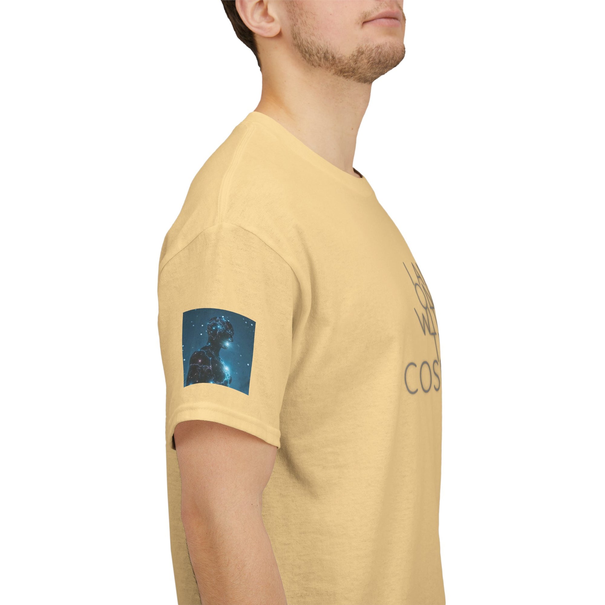 One With The Cosmos Unisex Heavy Cotton Tee