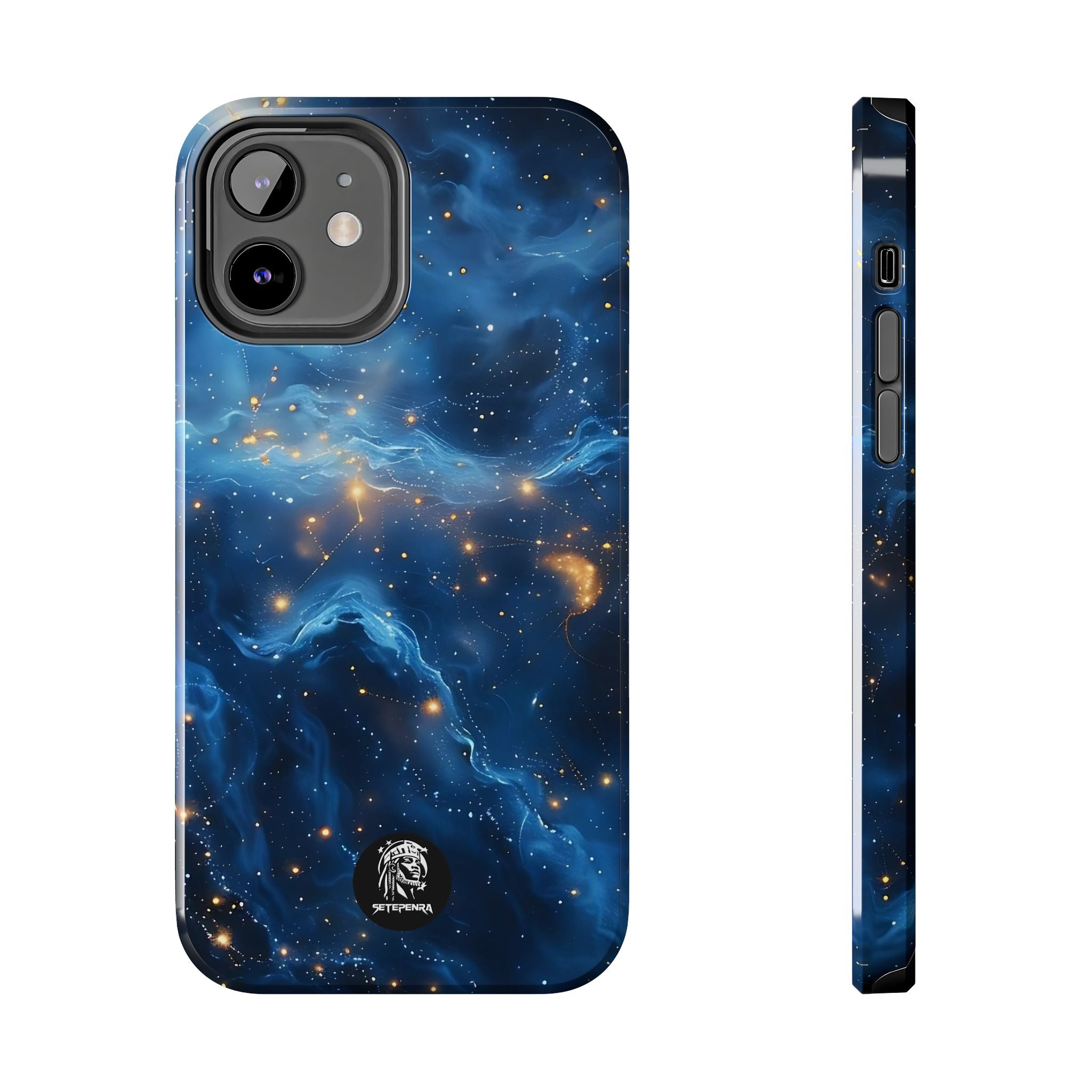 Blue Cosmos Tough Phone Case (For iPhone, Galaxy & More) SETEPENRA Phone Case.