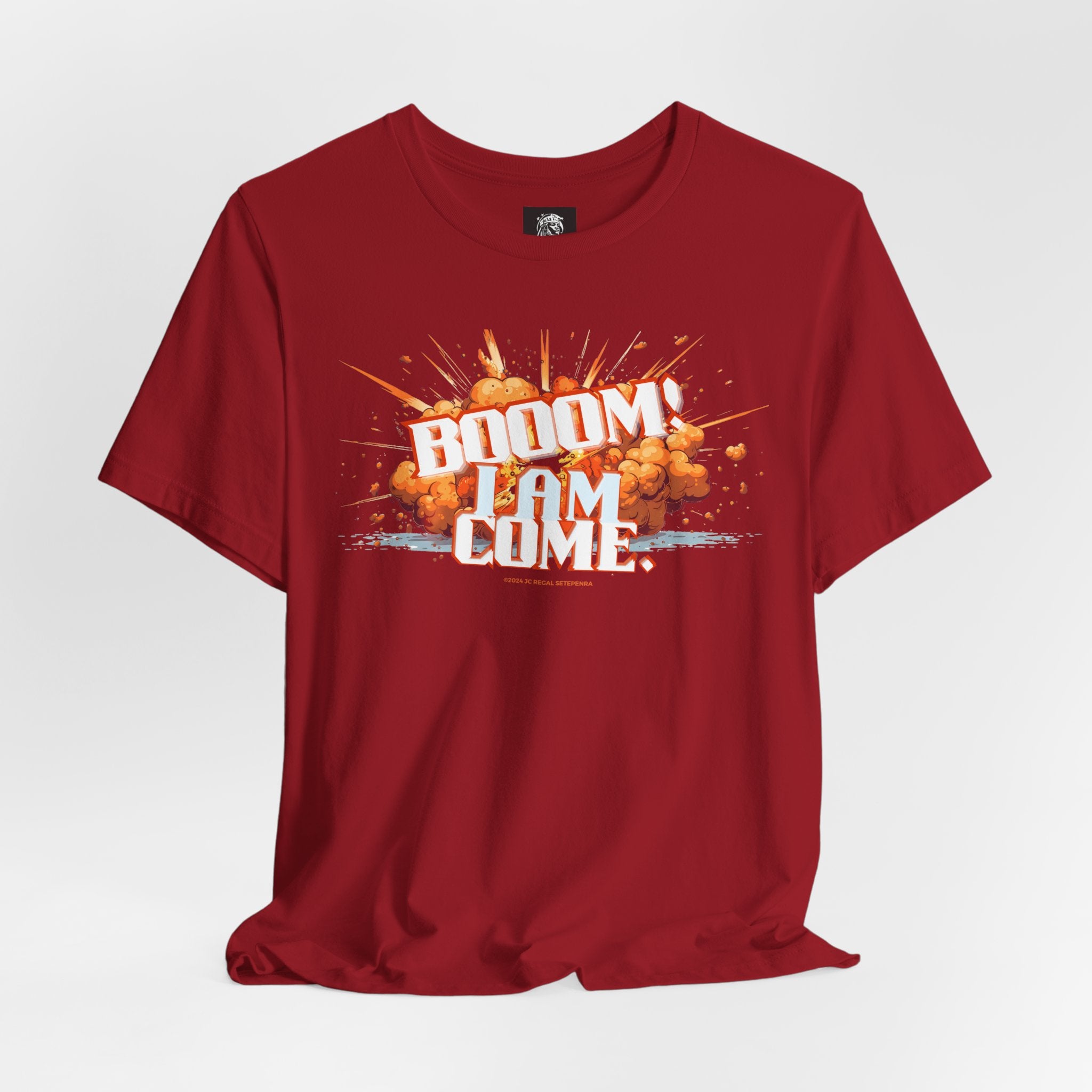 BOOOM! I AM COME Unisex Jersey Short Sleeve Tee