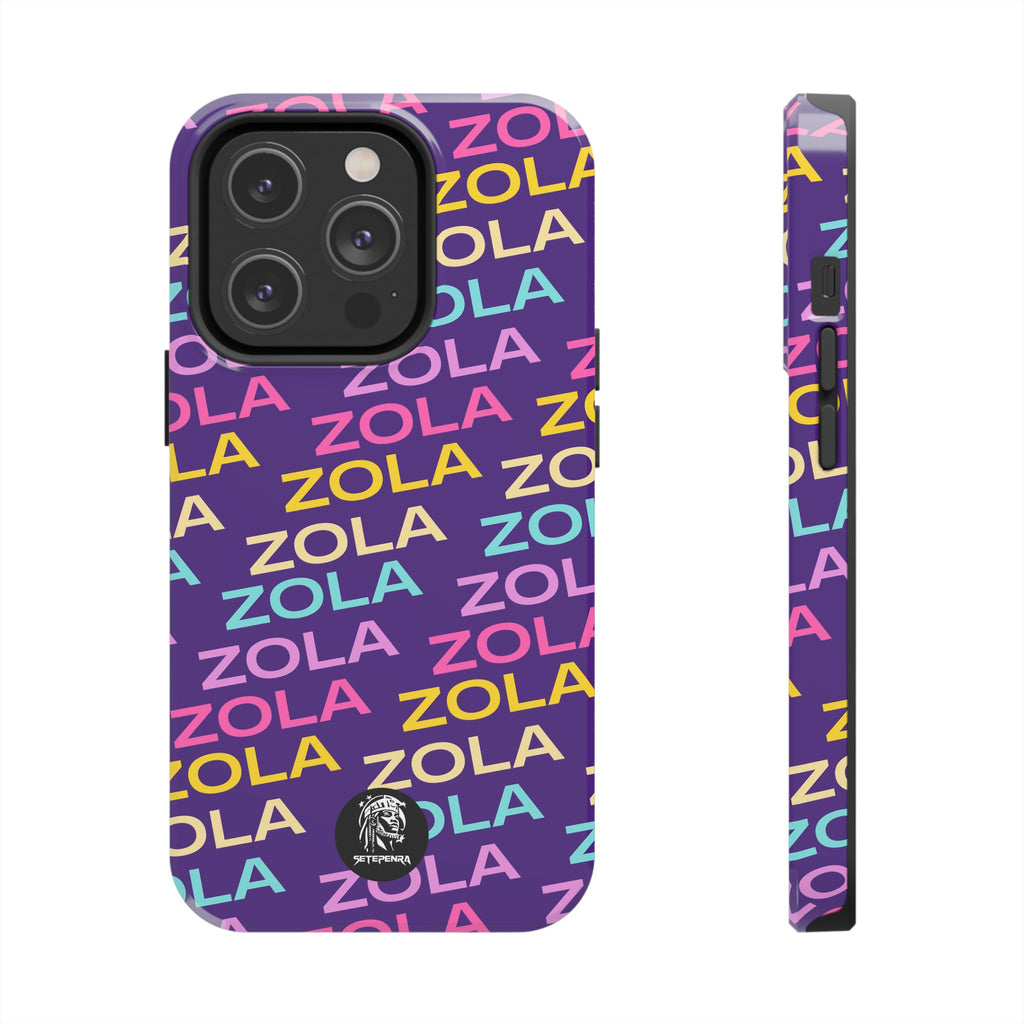 Zola Tough Phone Case (For iPhone, Galaxy & More) - Purple SETEPENRA Phone Case.