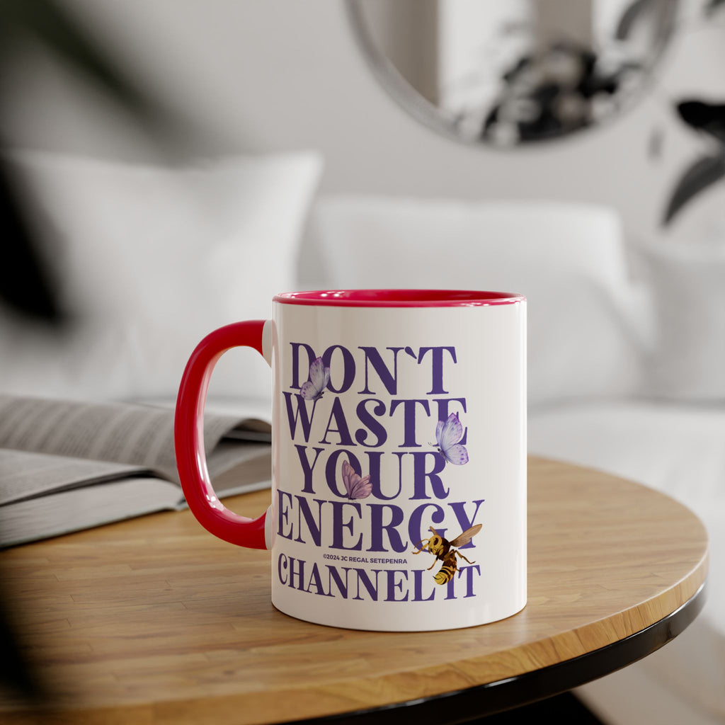 Channel It Accent Mug, 11oz (Various Colors)