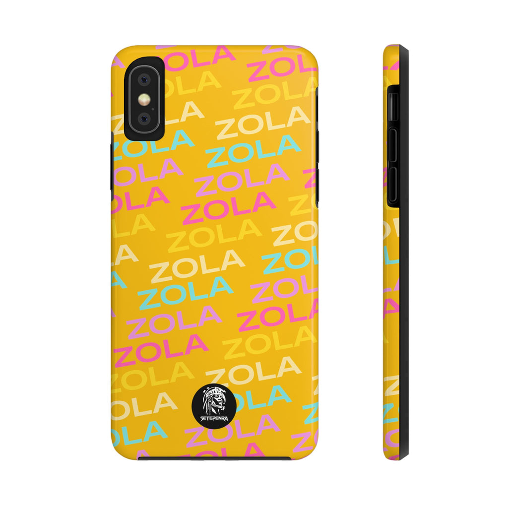 Zola Tough Phone Case (For iPhone, Galaxy & More) - Yellow SETEPENRA Phone Case.