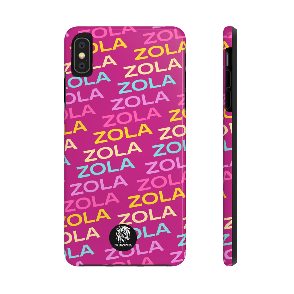 Zola Tough Phone Case (For iPhone, Galaxy & More) - Pink SETEPENRA Phone Case.