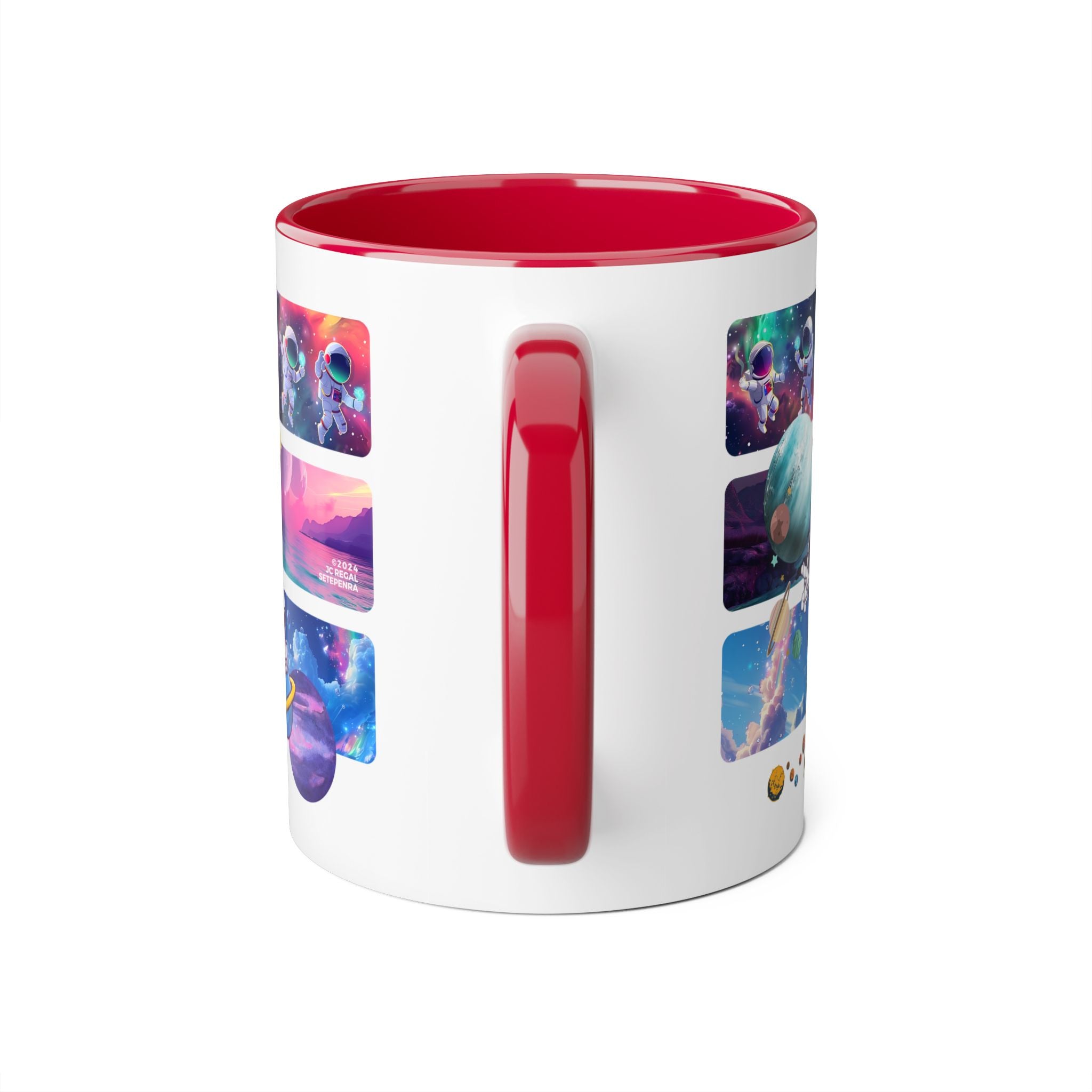 Astro Cosmo Accent Mug, 11oz (Various Colors)