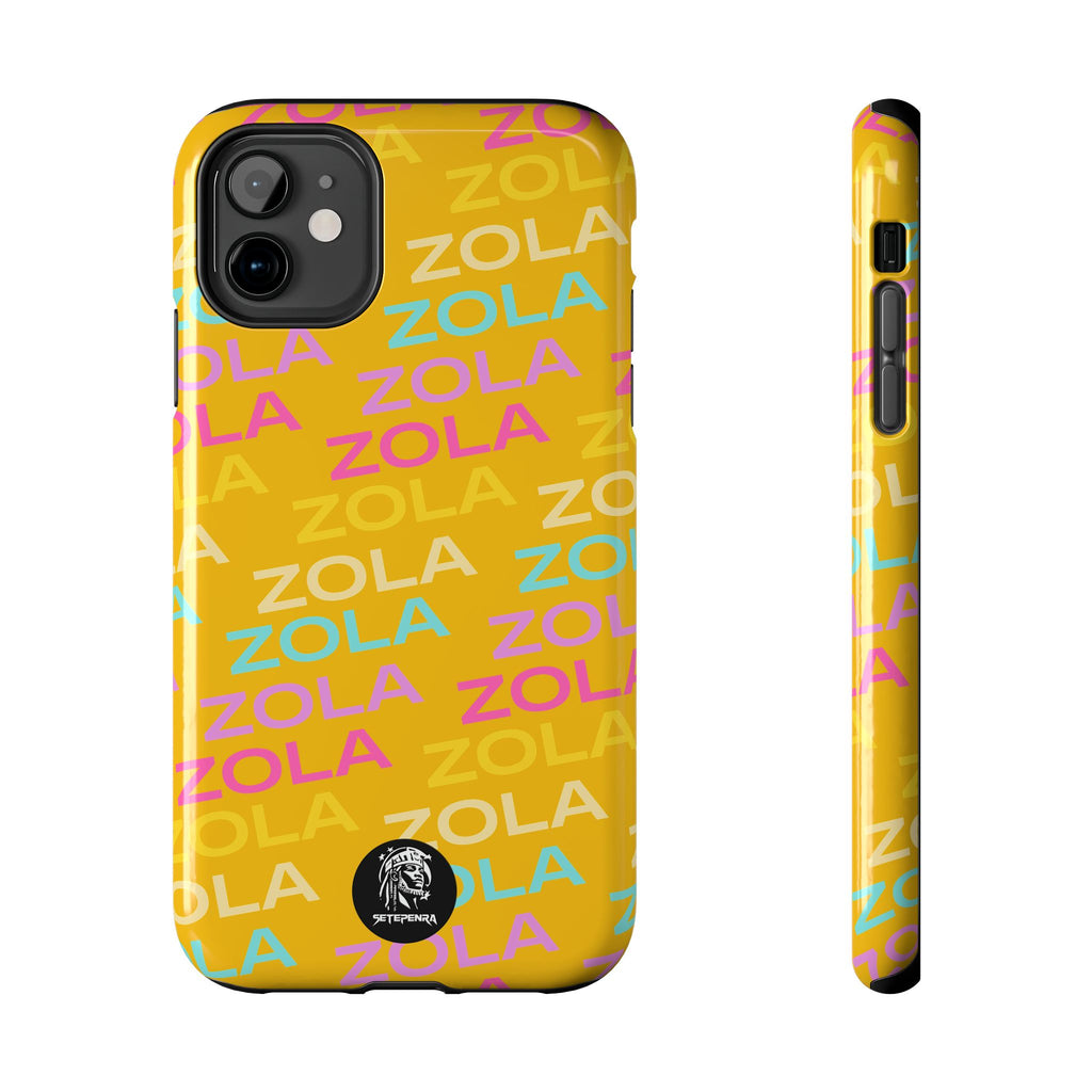 Zola Tough Phone Case (For iPhone, Galaxy & More) - Yellow SETEPENRA Phone Case.