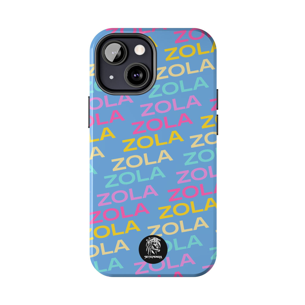 Zola Tough Phone Case (For iPhone, Galaxy & More) - Light Blue