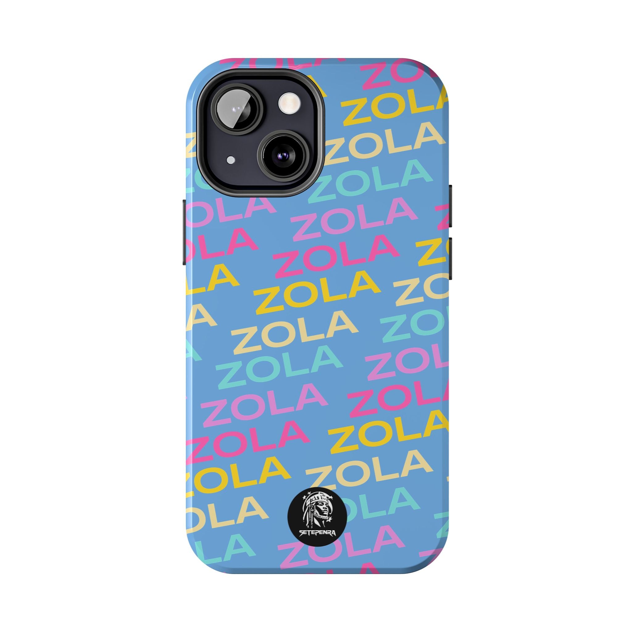 Zola Tough Phone Case (For iPhone, Galaxy & More) - Light Blue