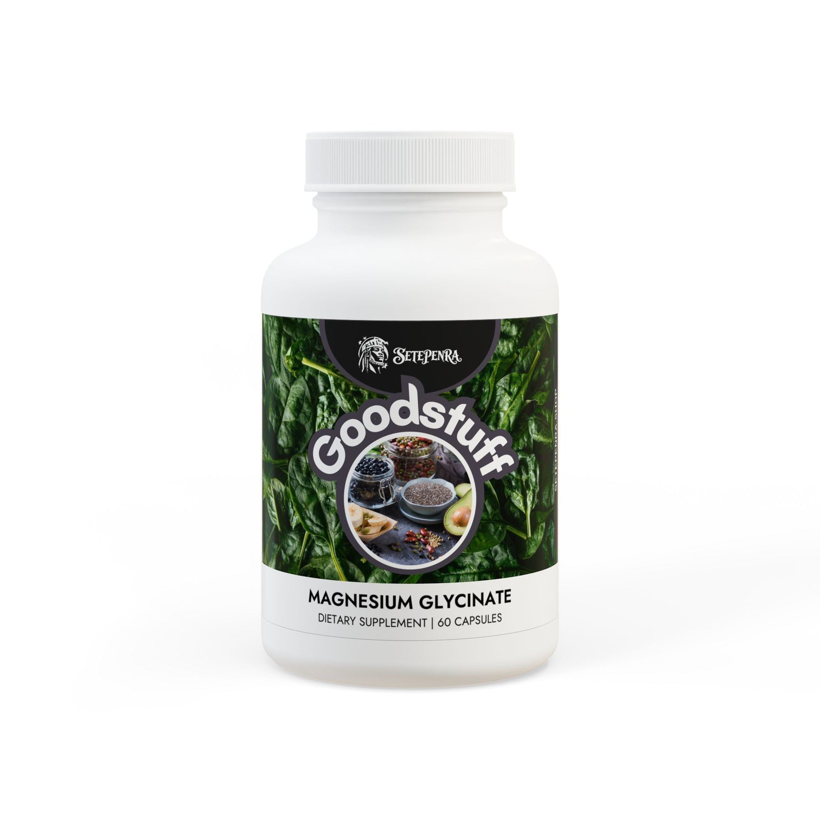 SETEPENRA Goodstuff Magnesium Glycinate Supplement (60 Capsules)