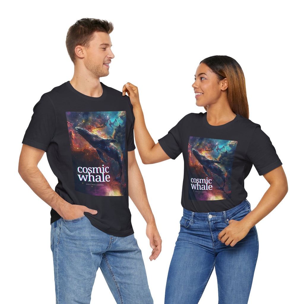 Cosmic Whale Unisex Jersey Short Sleeve Tee