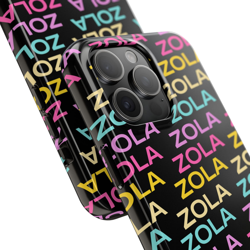 Zola Tough Phone Case (For iPhone, Galaxy & More) - Black