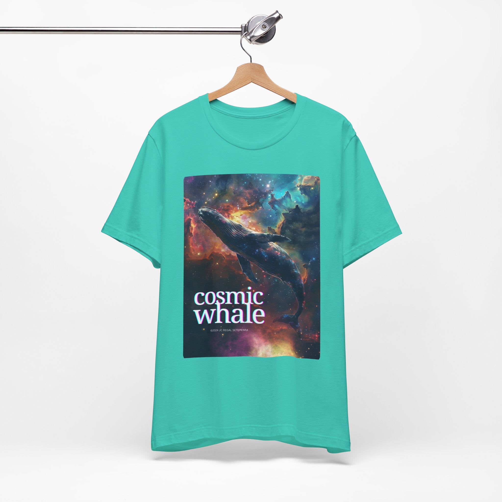 Cosmic Whale Unisex Jersey Short Sleeve Tee