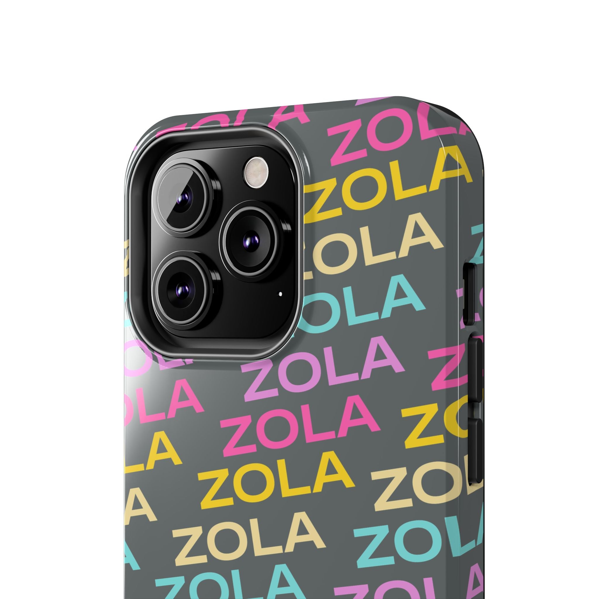Zola Tough Phone Case (For iPhone, Galaxy & More) - Dark Grey