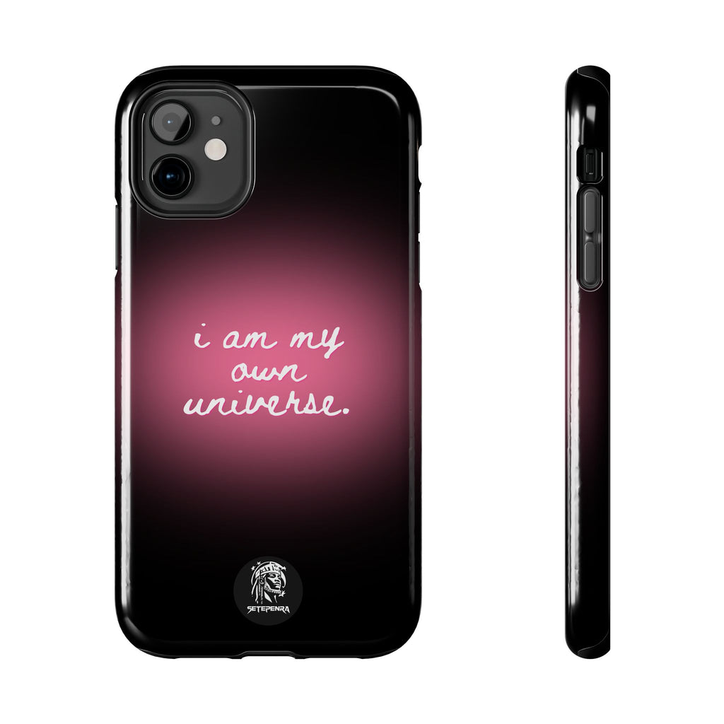 I Am My Own Universe Tough Phone Case (For iPhone, Galaxy & More) - Black SETEPENRA Phone Case.
