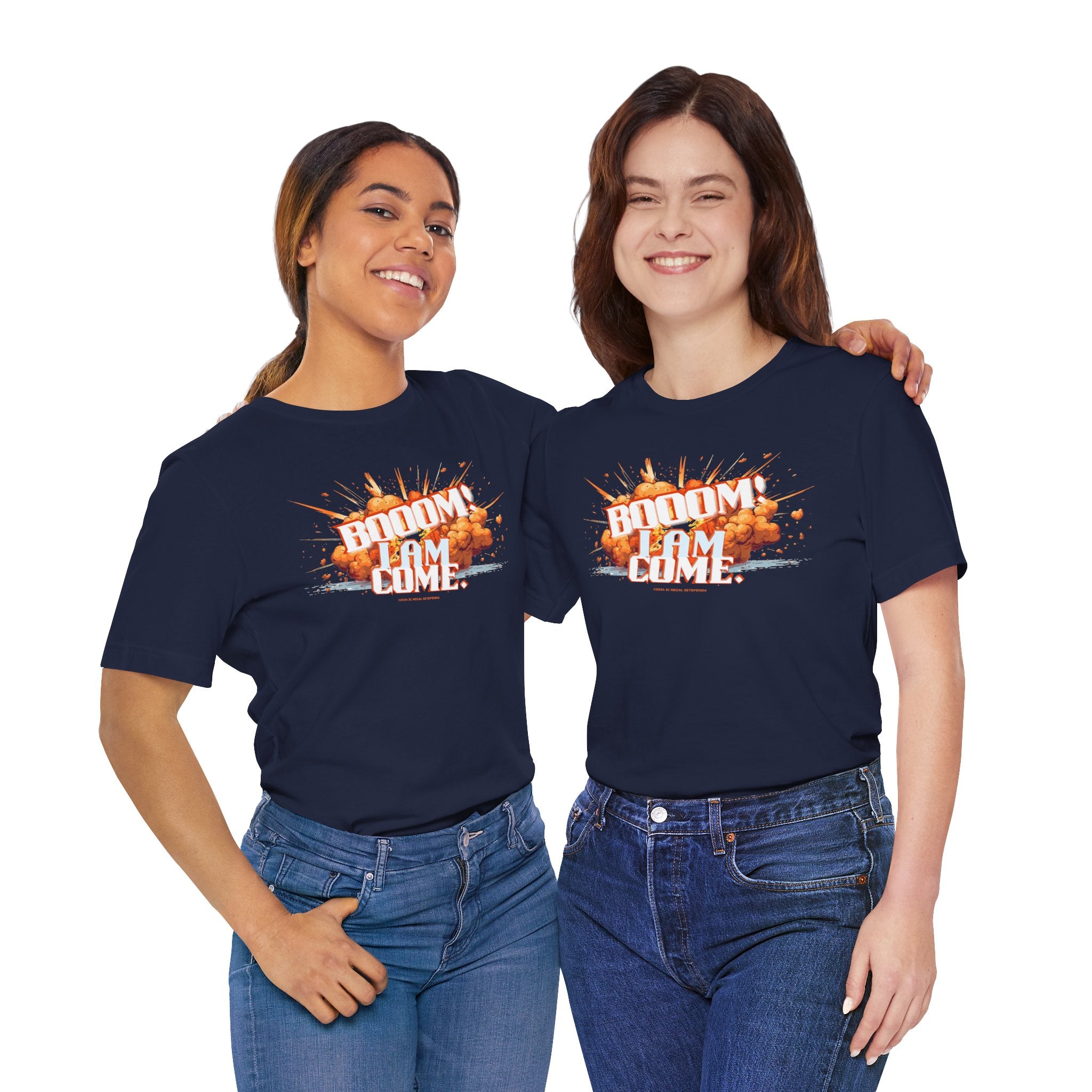 BOOOM! I AM COME Unisex Jersey Short Sleeve Tee