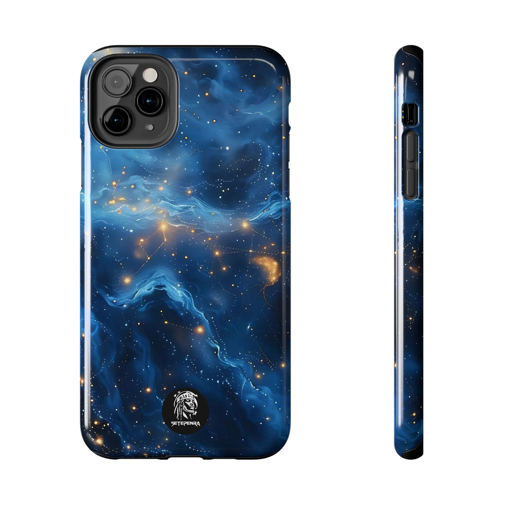 Blue Cosmos Tough Phone Case (For iPhone, Galaxy & More) SETEPENRA Phone Case.