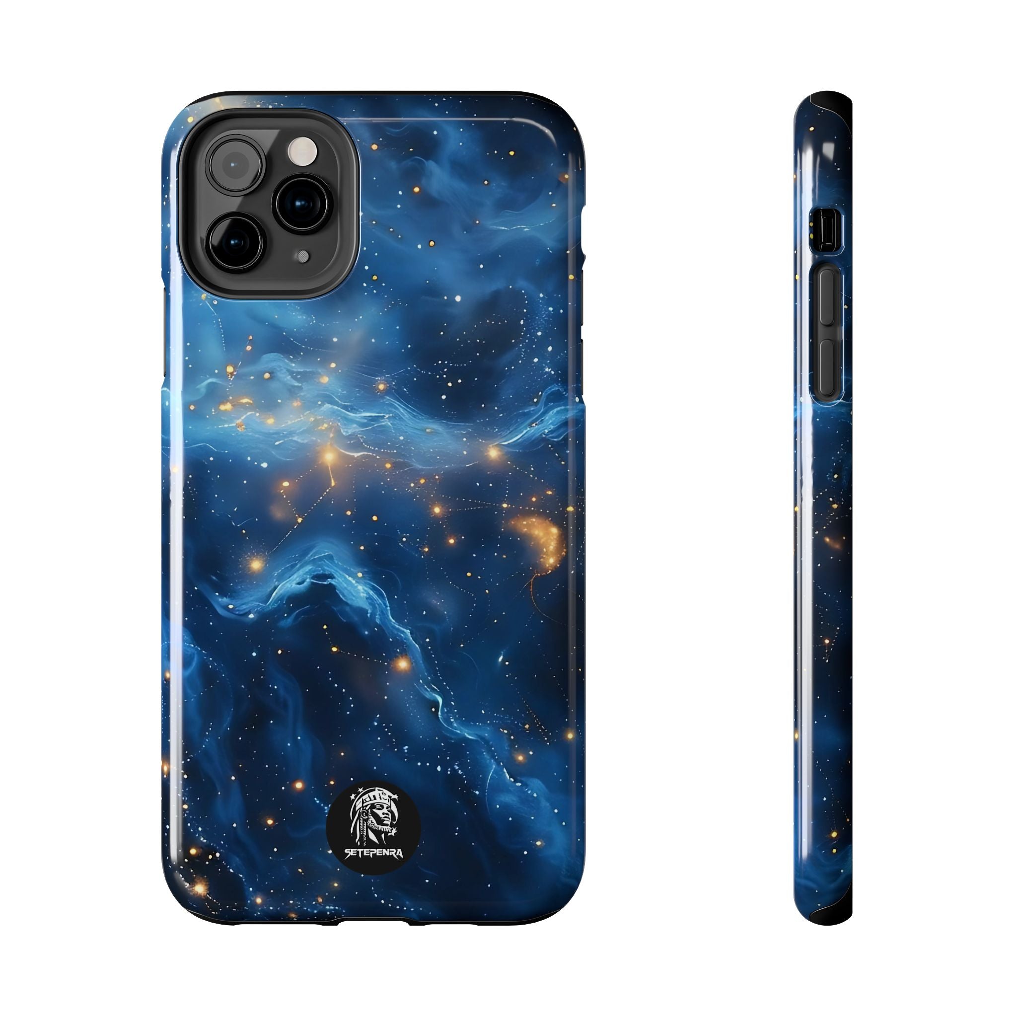 Blue Cosmos Tough Phone Case (For iPhone, Galaxy & More) SETEPENRA Phone Case.