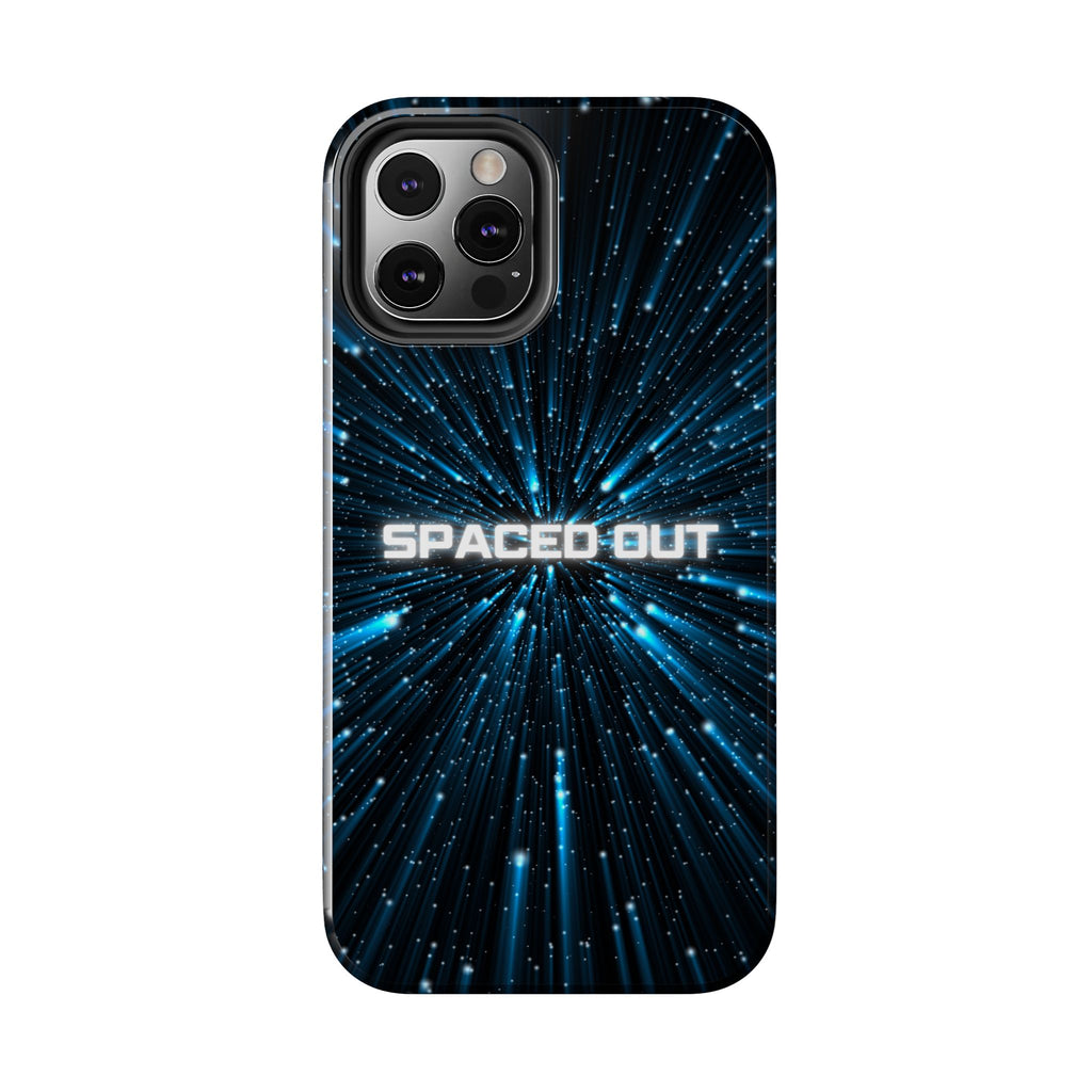 Spaced Out Tough Phone Case — Cosmic Space Warp Protective Cover
