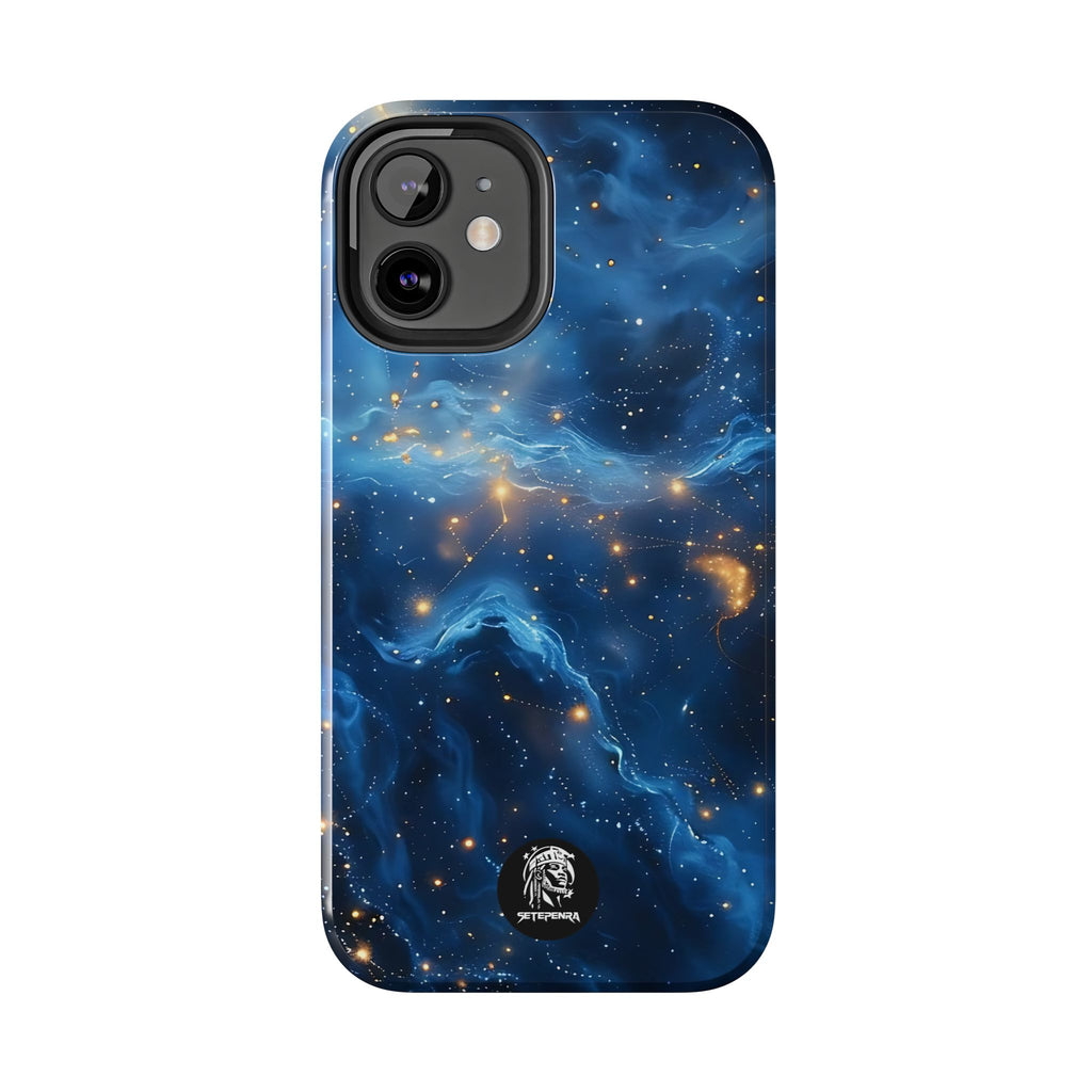 Blue Cosmos Tough Phone Case (For iPhone, Galaxy & More)