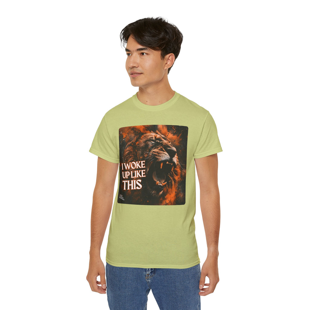I Woke Up Like This (Roaring Edition 1) Unisex Ultra Cotton Tee