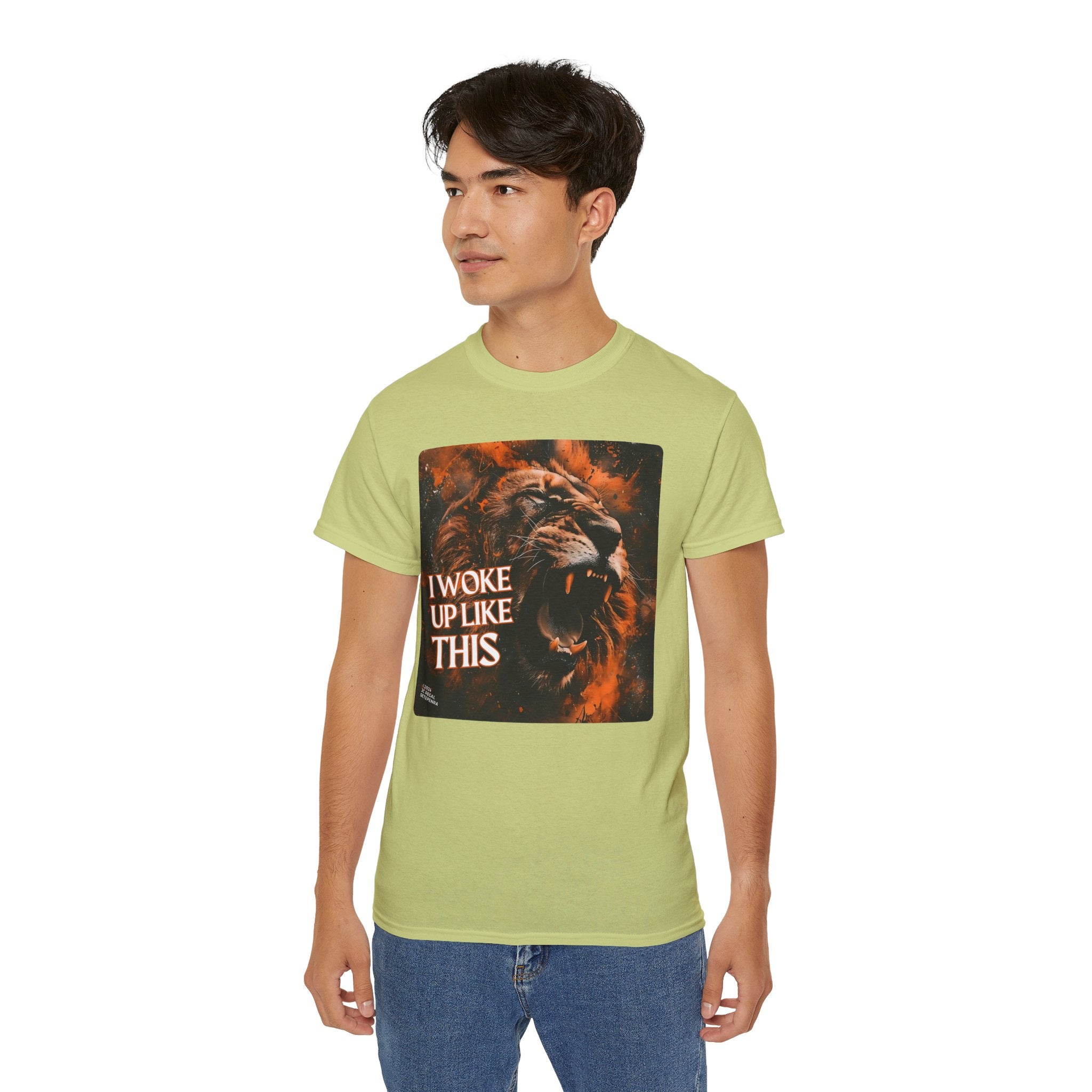 I Woke Up Like This (Roaring Edition 1) Unisex Ultra Cotton Tee