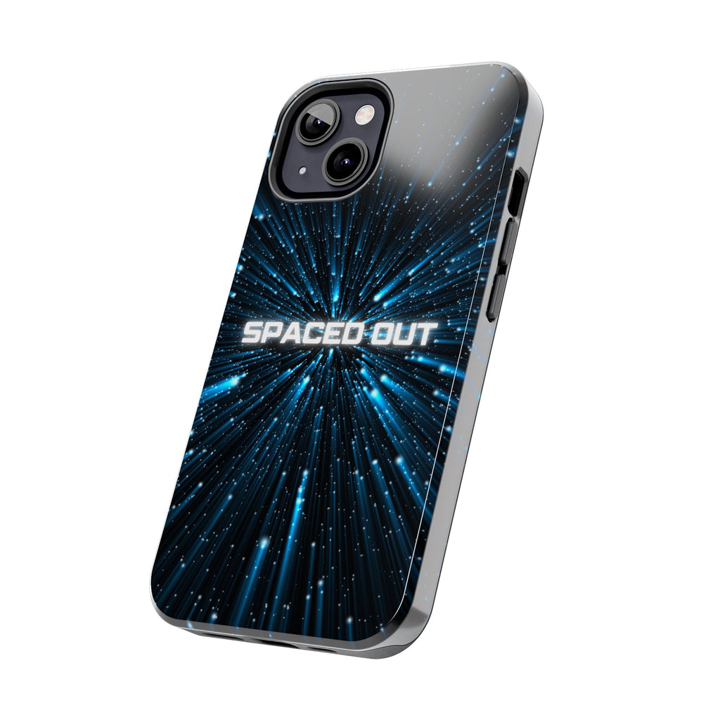 Spaced Out Tough Phone Case — Cosmic Space Warp Protective Cover