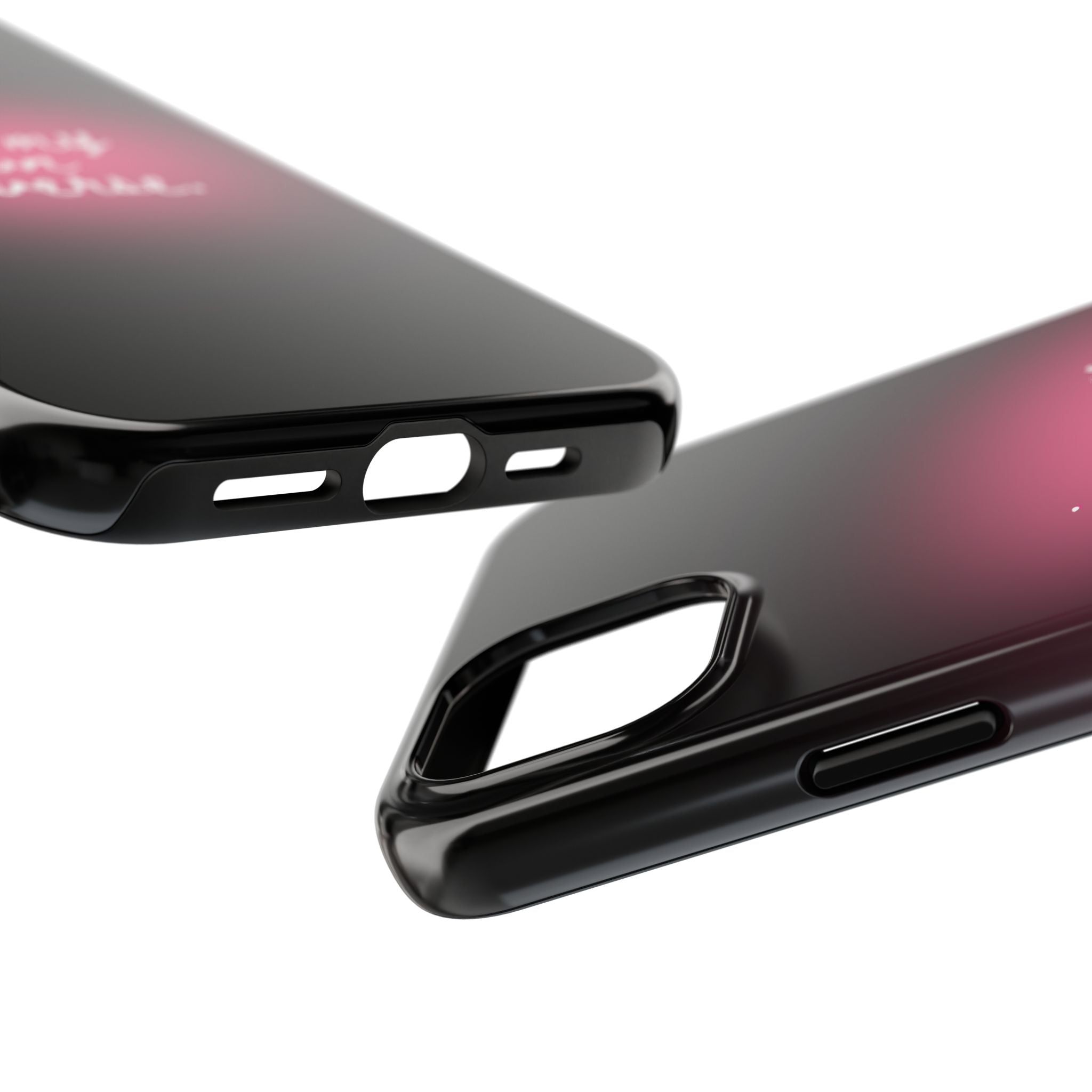 I Am My Own Universe — Pink Glow Protective Cover Tough Phone Case