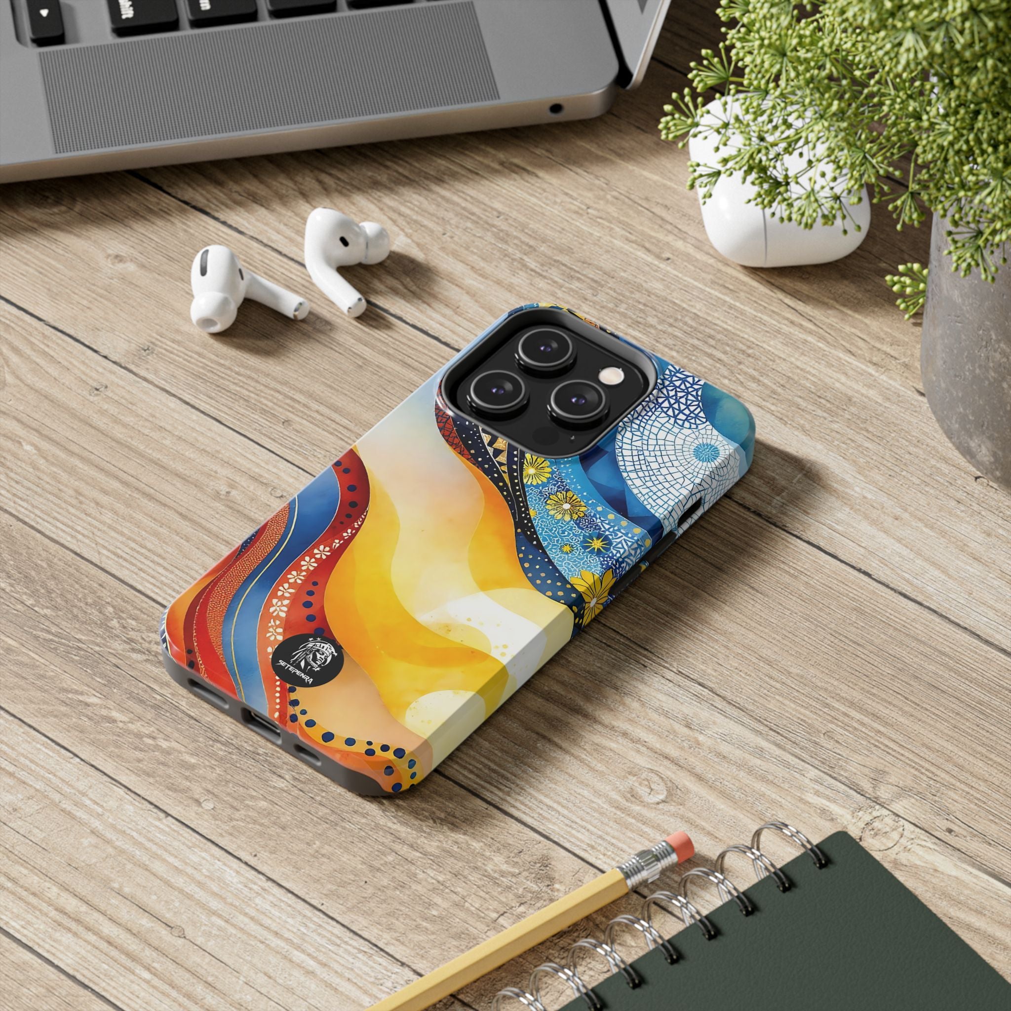 Afrikana Kolor Tough Phone Case (For iPhone, Galaxy & More)