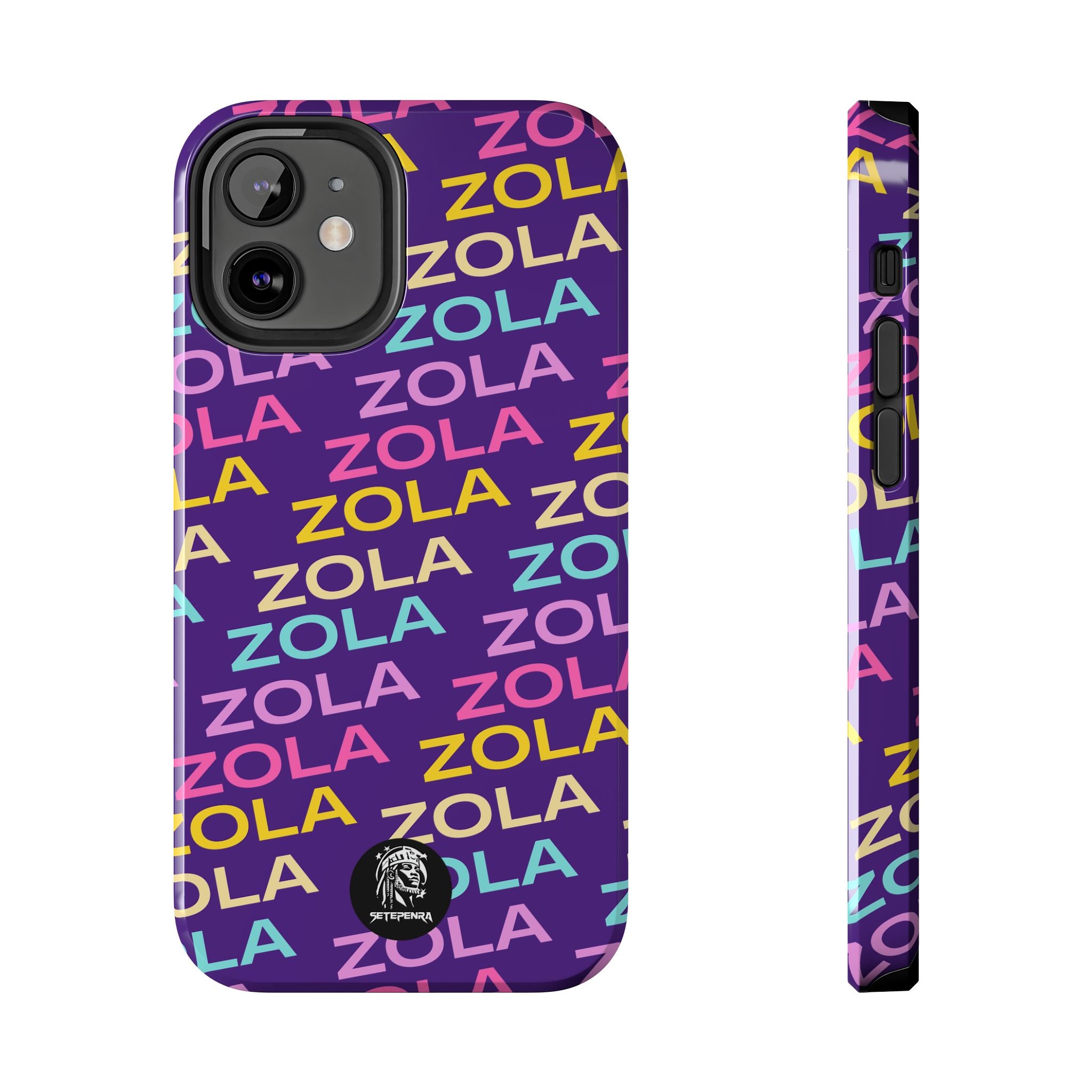 Zola Tough Phone Case (For iPhone, Galaxy & More) - Purple SETEPENRA Phone Case.
