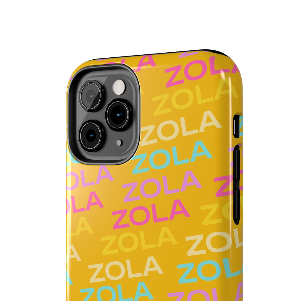 Zola Tough Phone Case (For iPhone, Galaxy & More) - Yellow