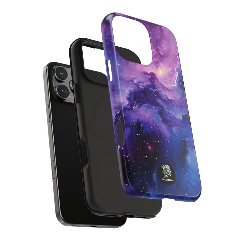 Purple Cosmos Tough Phone Case (For iPhone, Galaxy & More)