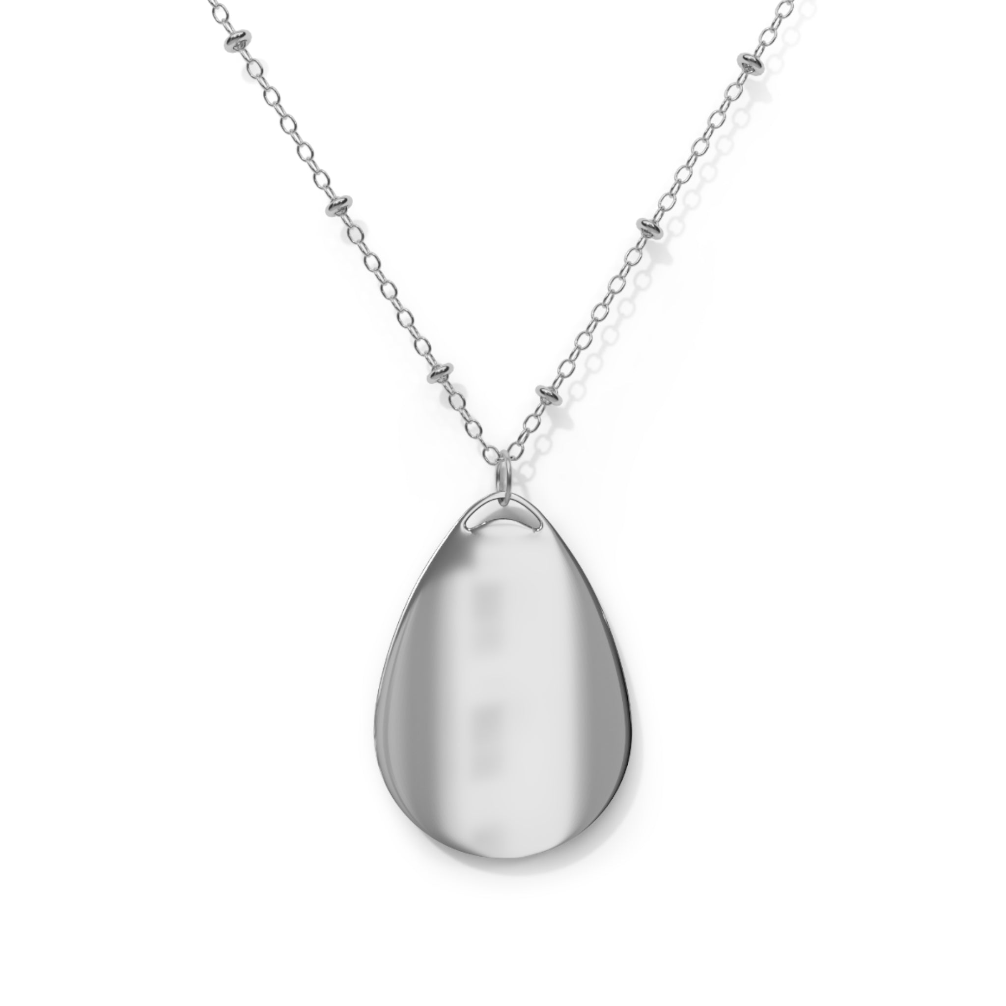 Tropican Retreat (Scene 3) Oval Necklace SETEPENRA Accessories.