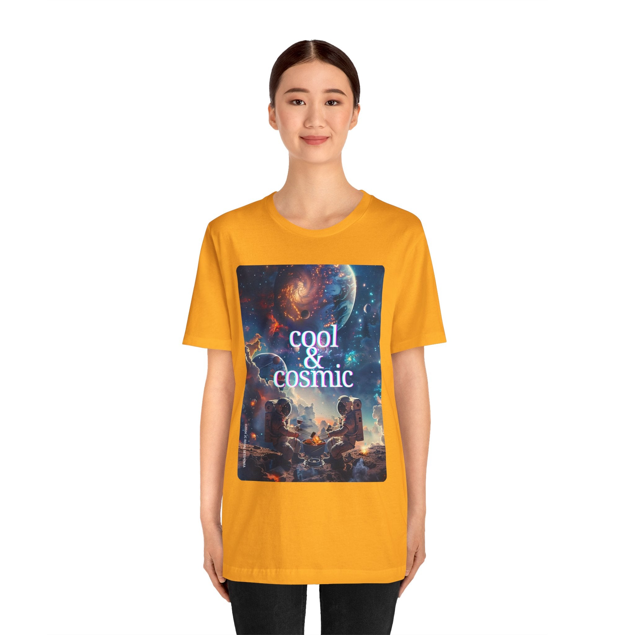 Cool & Cosmic Unisex Jersey Short Sleeve Tee