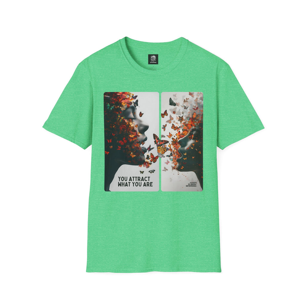 You Attract What You Are (1st Edition) Unisex Softstyle T-Shirt SETEPENRA T-Shirt.