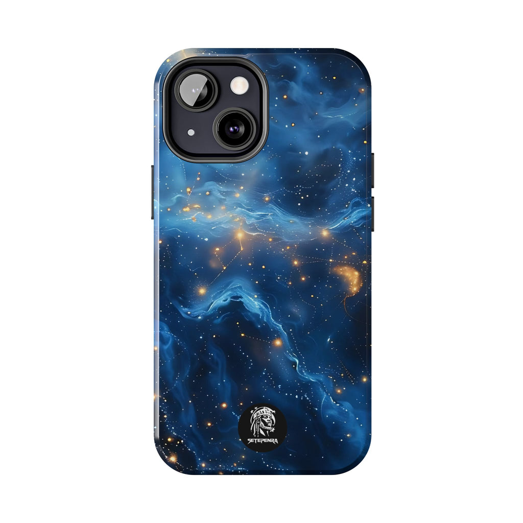 Blue Cosmos Tough Phone Case (For iPhone, Galaxy & More)