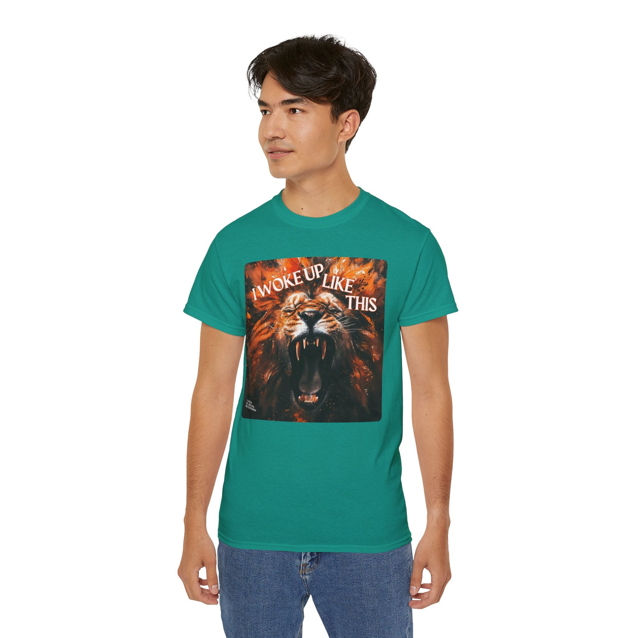 I Woke Up Like This (Roaring Edition 2) Unisex Ultra Cotton Tee
