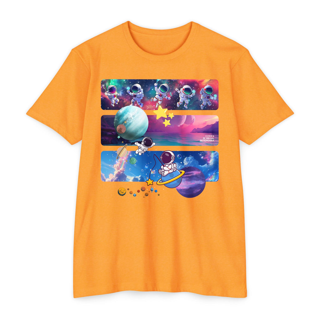 Astro Cosmo Unisex CVC Jersey T-shirt SETEPENRA T-Shirt.