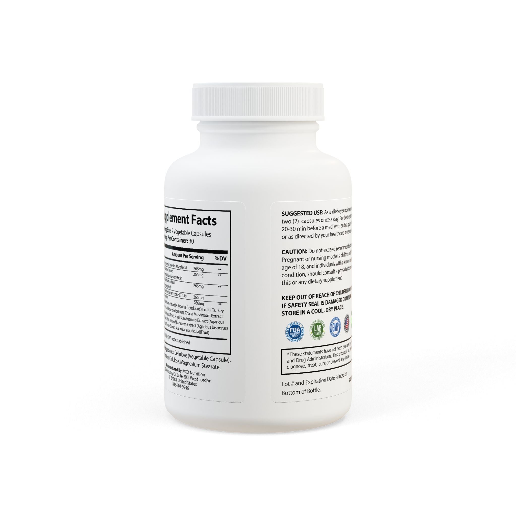 SETEPENRA Goodstuff Mushroom Blend Supplement (60 Capsules) SETEPENRA Food Supplements.