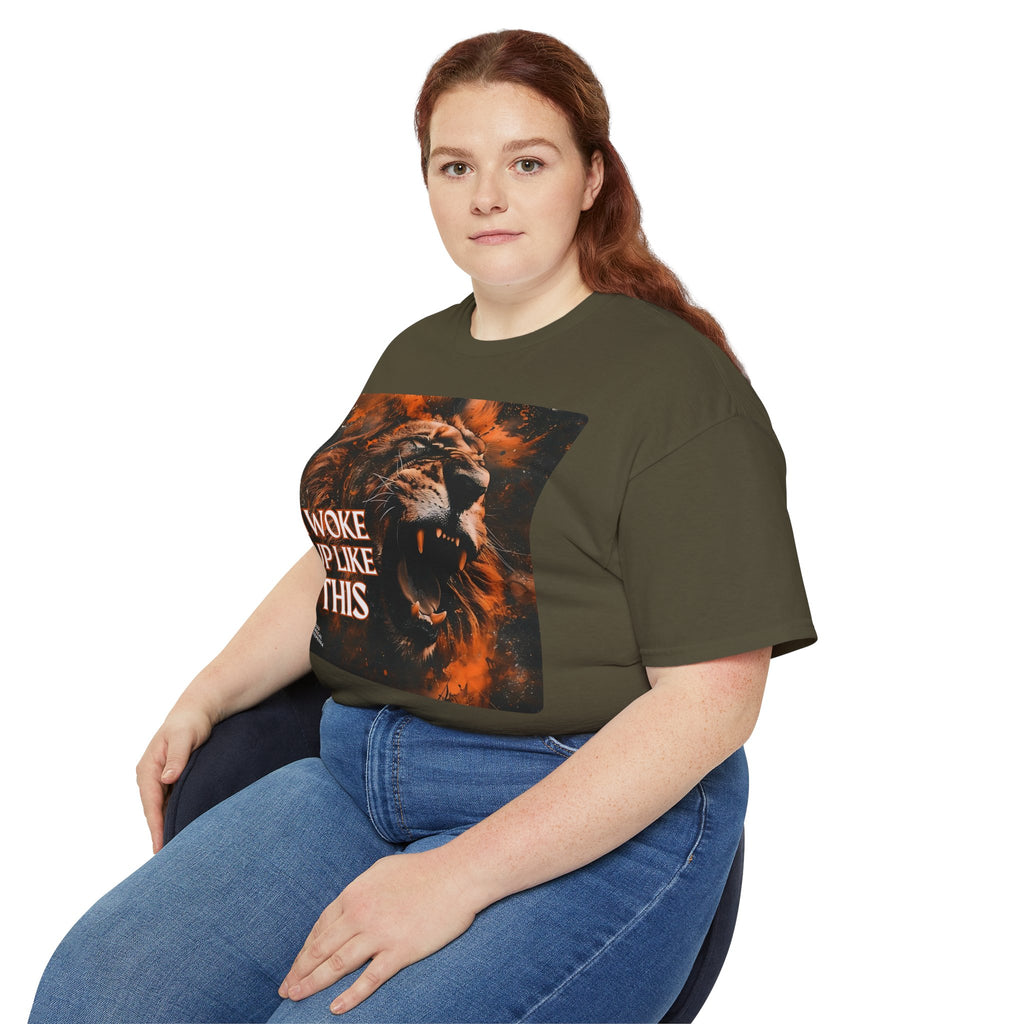 I Woke Up Like This (Roaring Edition 1) Unisex Ultra Cotton Tee
