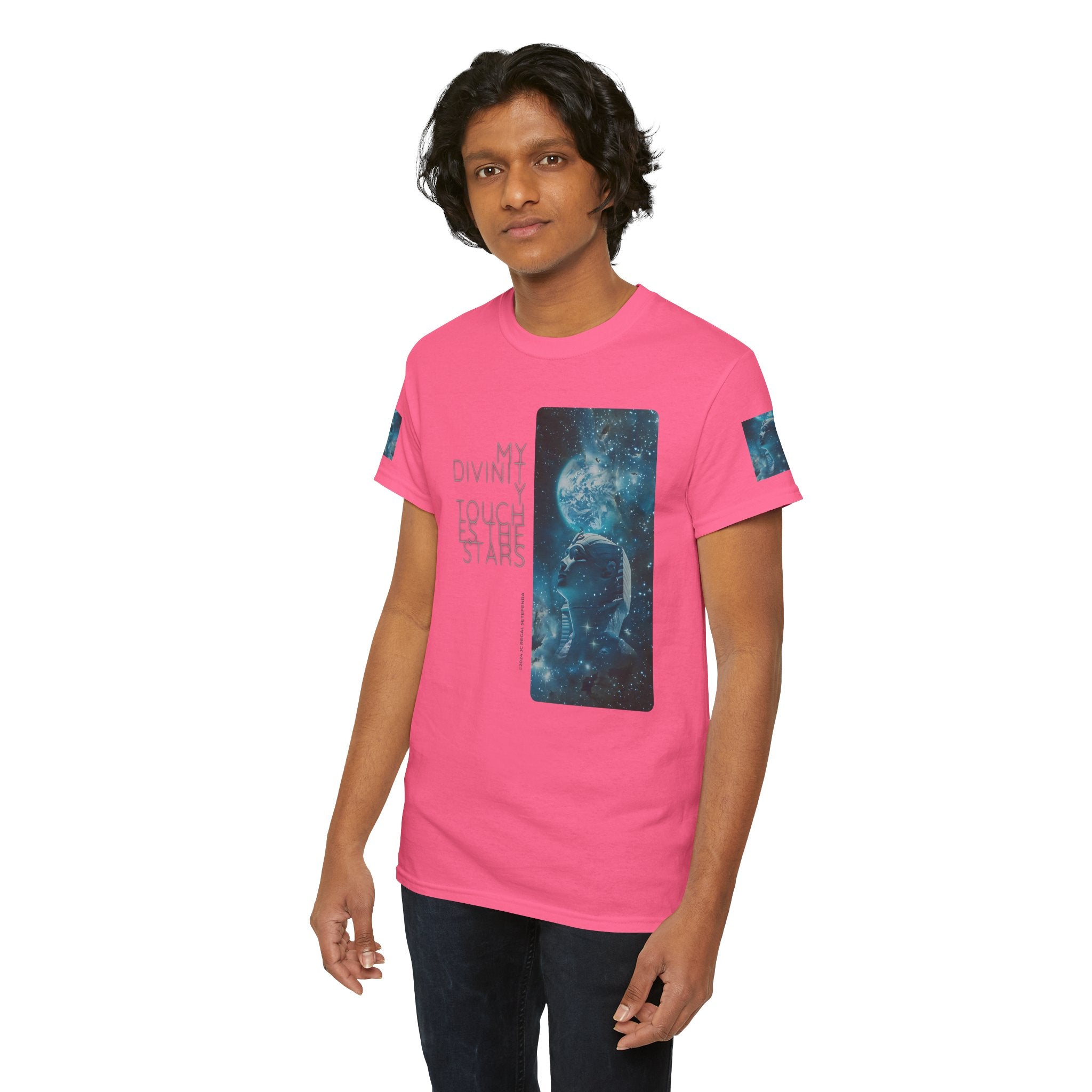 My Divinity Touches The Stars Unisex Heavy Cotton Tee