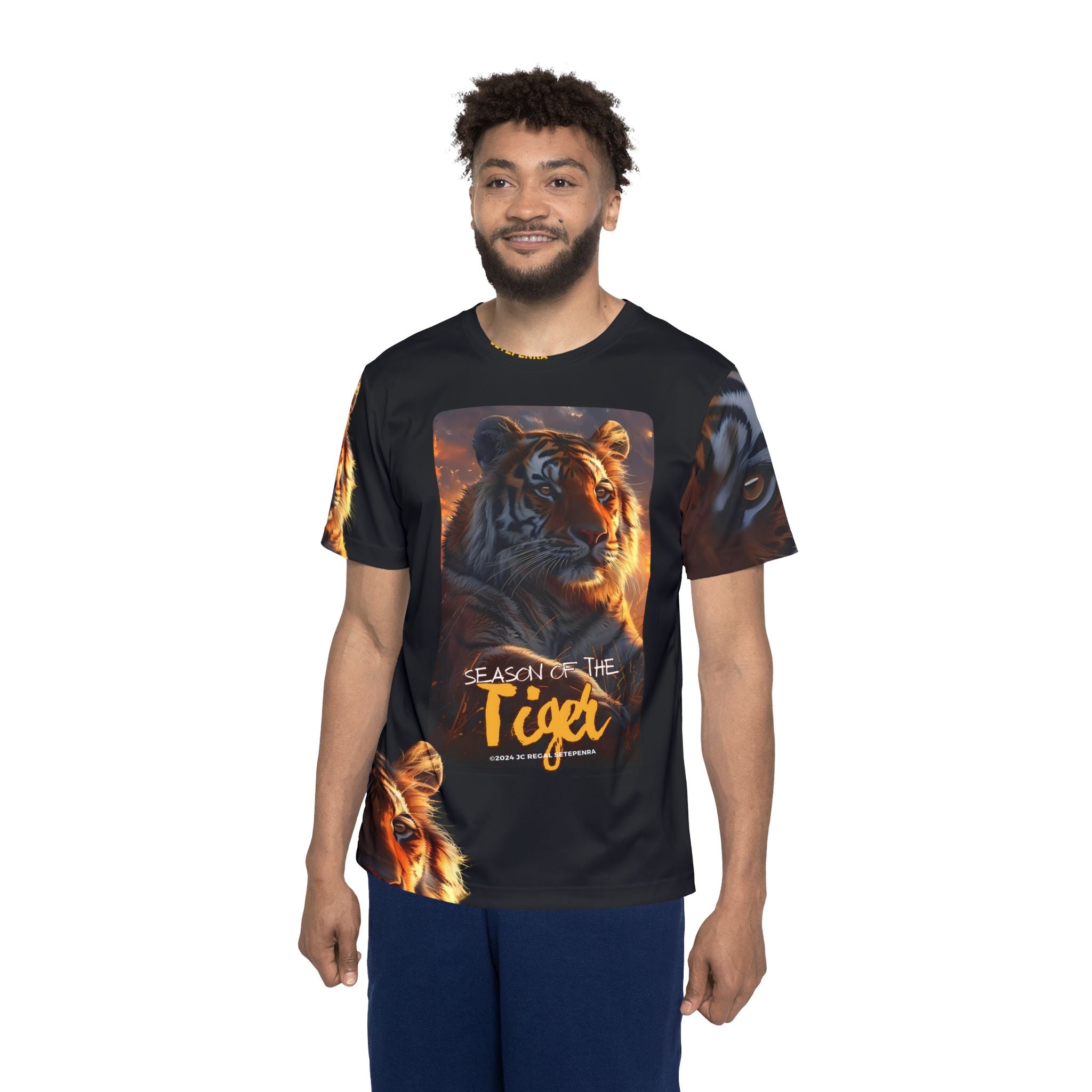 Season Of The Tiger Men's Sports Jersey SETEPENRA All Over Prints.