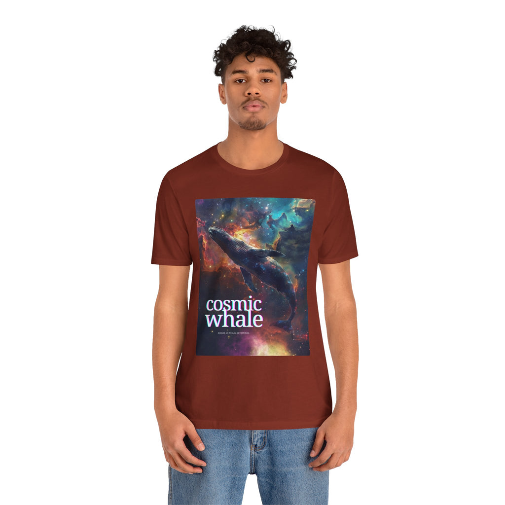 Cosmic Whale Unisex Jersey Short Sleeve Tee
