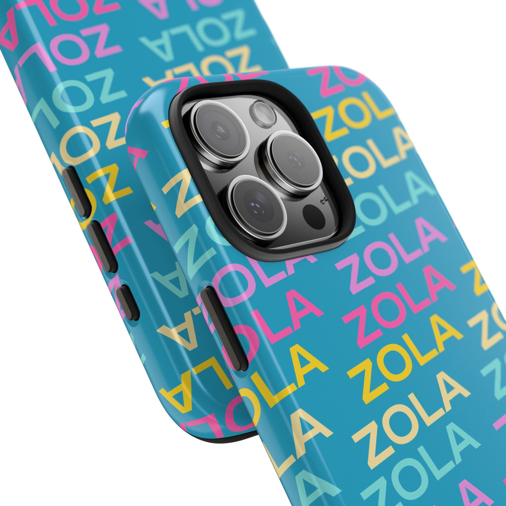 Zola Tough Phone Case (For iPhone, Galaxy & More) - Turquoise