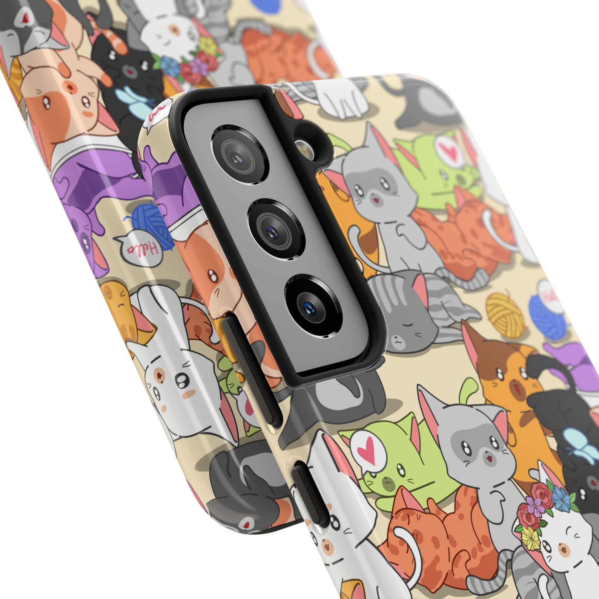 Cats A Lot Tough Phone Case (For iPhone, Galaxy & More)