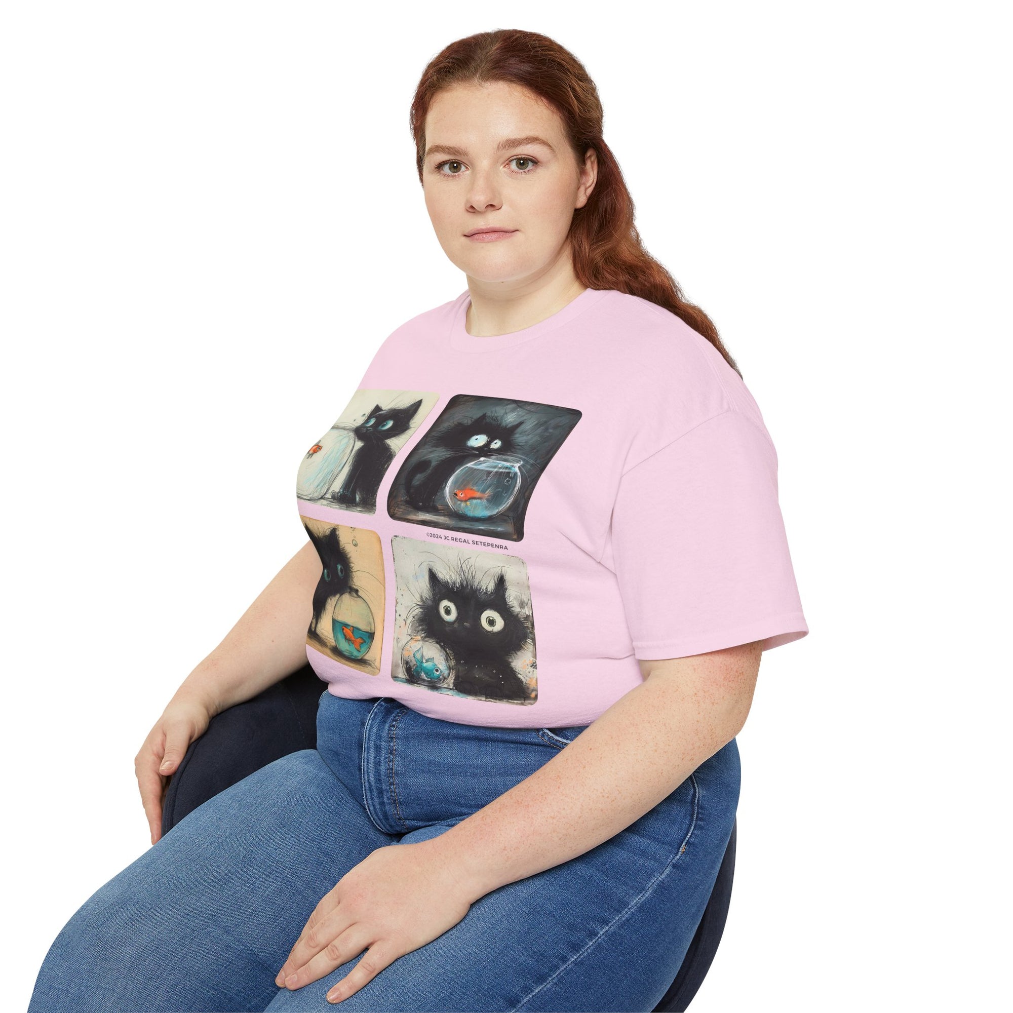 Fishy Kitty Unisex Ultra Cotton Tee