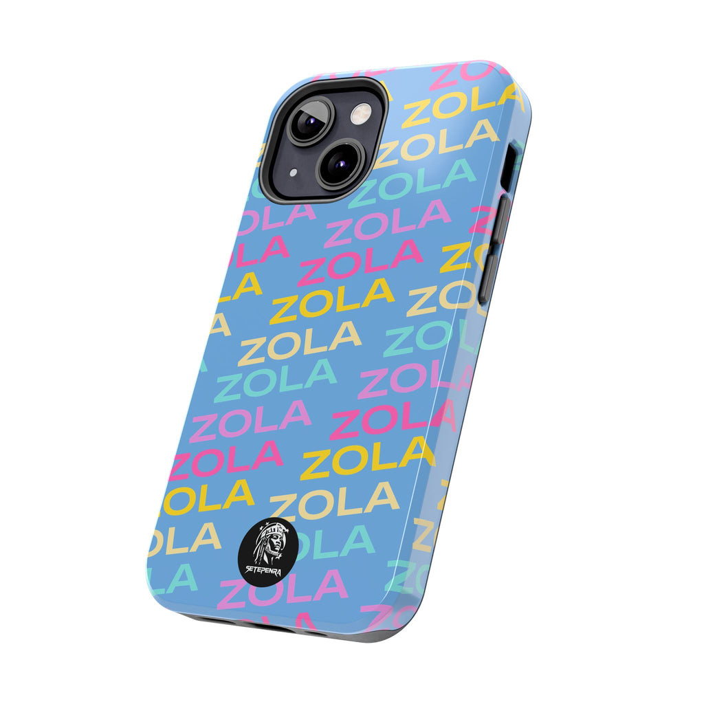 Zola Tough Phone Case (For iPhone, Galaxy & More) - Light Blue