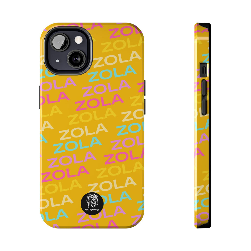 Zola Tough Phone Case (For iPhone, Galaxy & More) - Yellow SETEPENRA Phone Case.