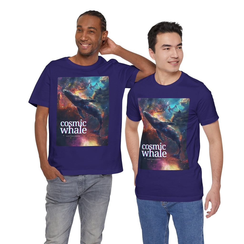 Cosmic Whale Unisex Jersey Short Sleeve Tee