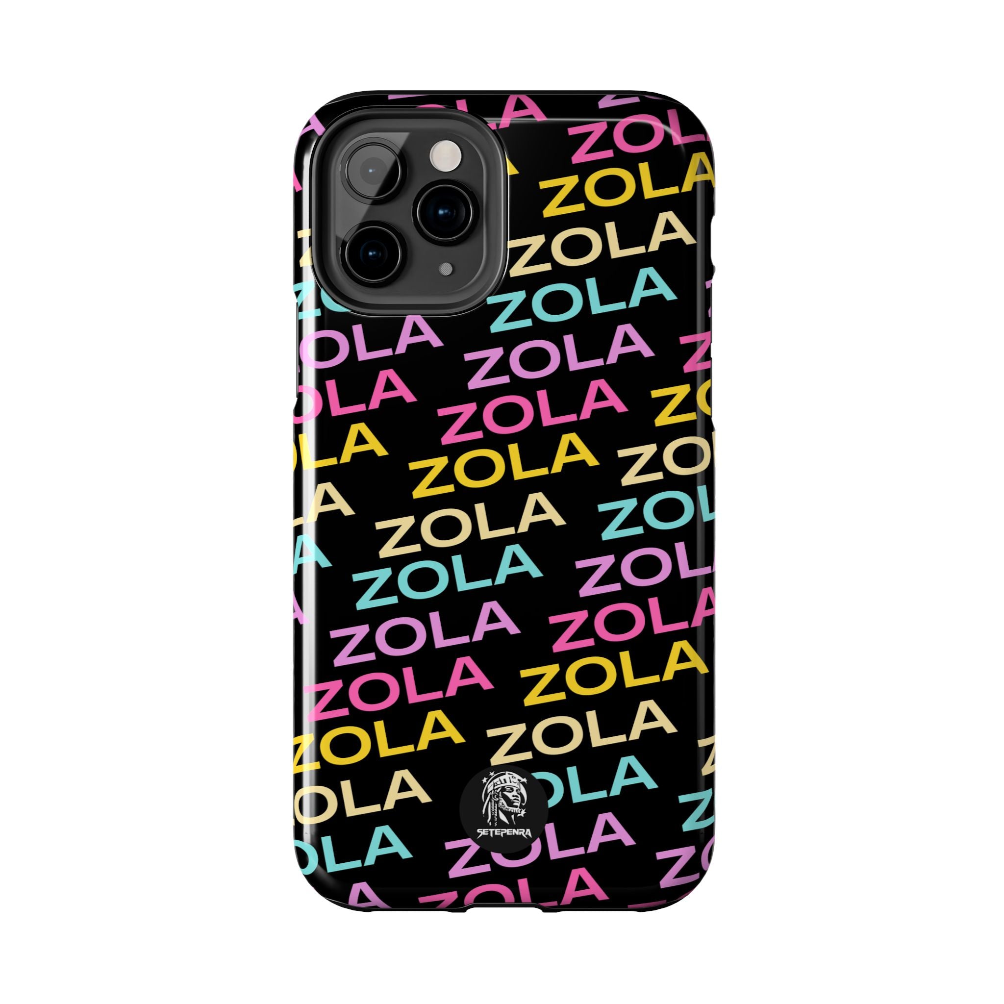 Zola Tough Phone Case (For iPhone, Galaxy & More) - Black